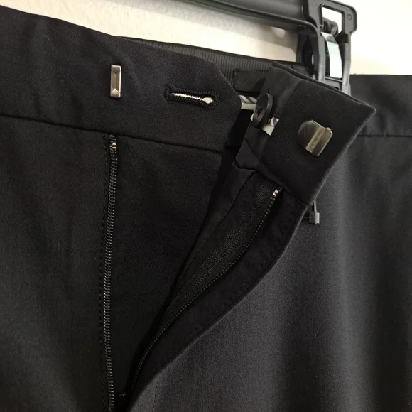 Banana Republic Black Pants Size 14 Avery Wool Blend - Picture 5 of 8